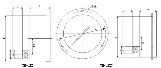 耐震压力表